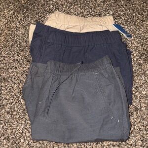 Columbia Men's 3-Pack Shorts  in Charcoal, Navy & Khaki